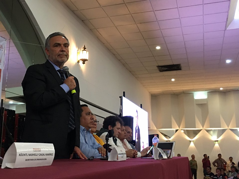 Alfonso Ramírez Cuéllar, presidente nacional de Morena (@aramirezcuellar)