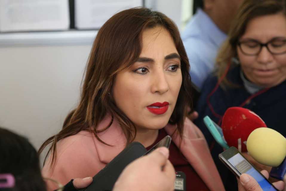 La diputada local de Morena, Julia Espinoza de los Monteros. (Foto: Jorge López)