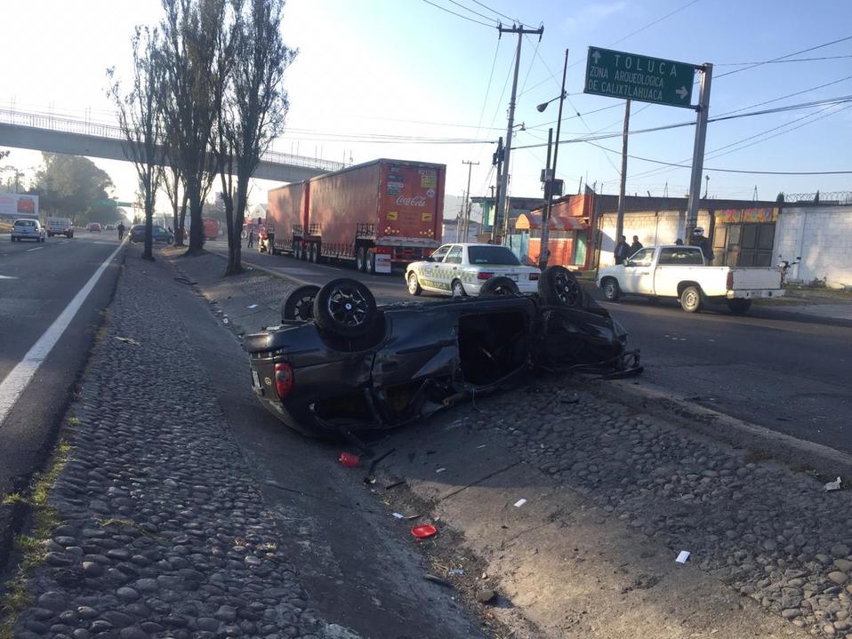 El accidente ocurrió a temprana hora. (Especial)