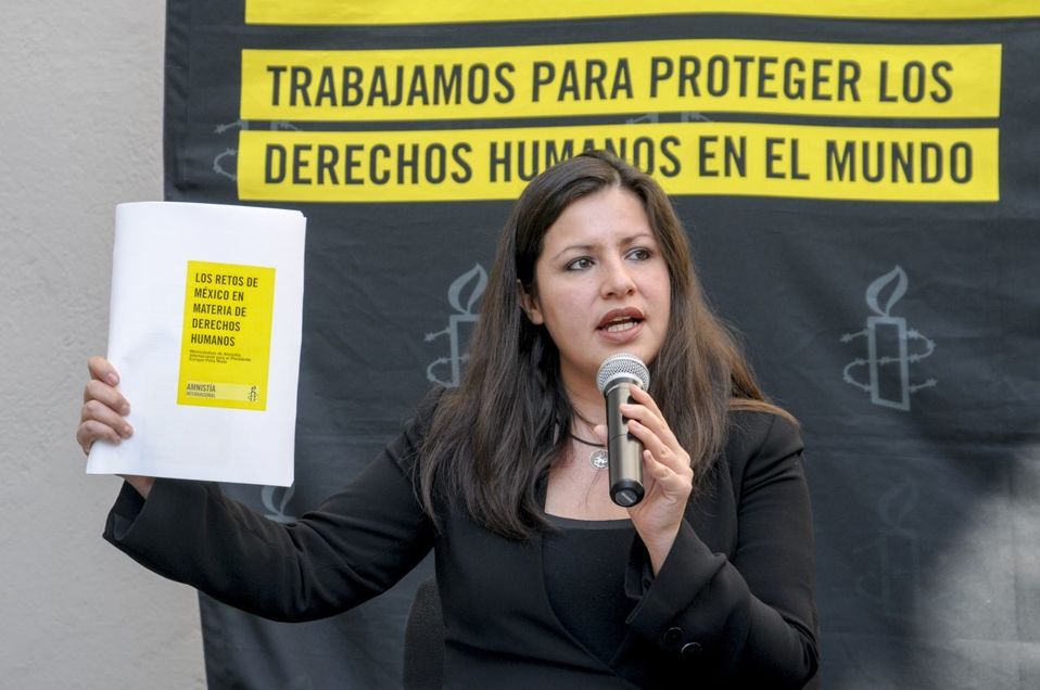 Erika Guevara Rosas, directora para las Américas de Amnistía Internacional. (Archivo/Caurtoscuro)