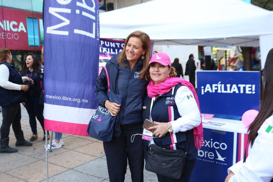 Margarita Zavala, la esposa de Felipe Calderón. (Foto: Raúl Palacios)