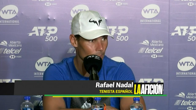 Las palabras de Rafael Nadal tras el retiro de María Sharapova
