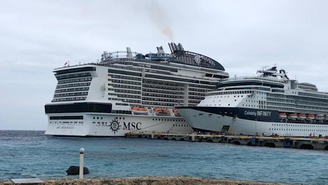 Hacen prueba de coronavirus a tripulante y pasajera de crucero en Cozumel