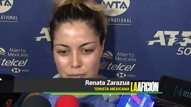 Renata Zarazua logra importante victoria en el Abierto Mexicano de Tenis