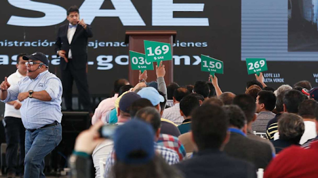 Anuncian primera subasta del año; será el 8 de marzo en Los Pinos