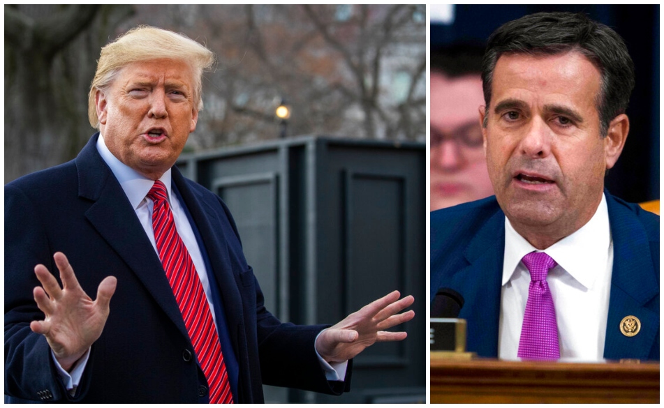 John Ratcliffe buscaba ser el nuevo director de inteligencia en 2019. (AP)