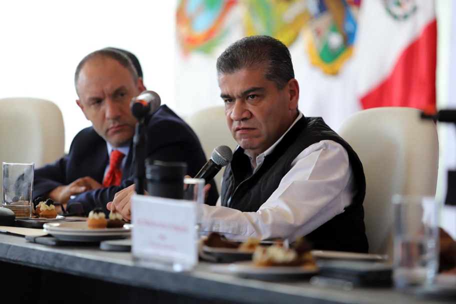 Miguel Riquelme, gobernador de Coahuila. (Especial)