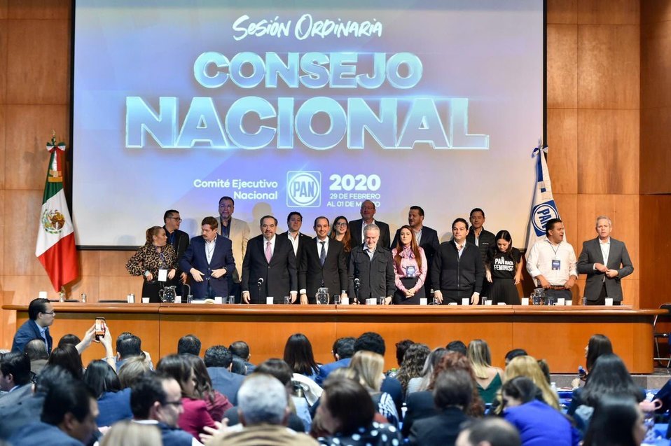 Consejo Nacional del PAN. (Twitter)