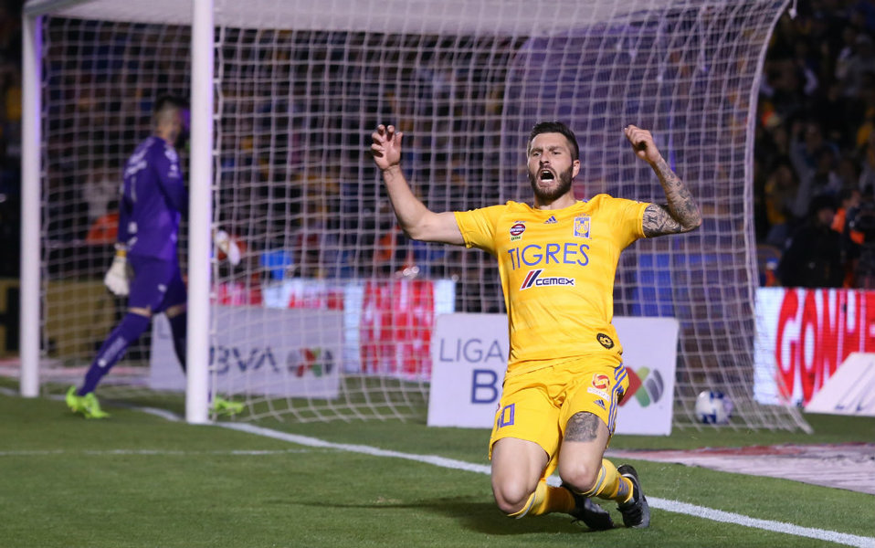 Gignac convirtió tres goles en la victoria sobre Pumas (Imago7)