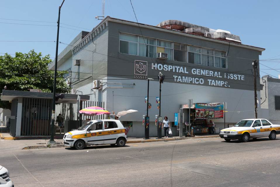 Hospital del Issste. (Yazmín Sánchez)