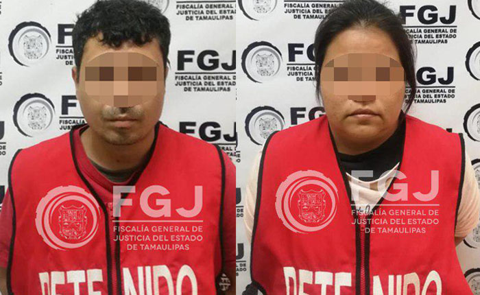 Implicados en el delito de violación de una menor.