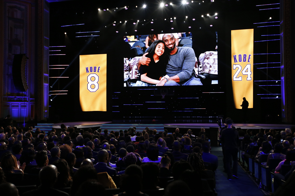 Kobe Bryant y su hija Gianna Maria (Reuters)