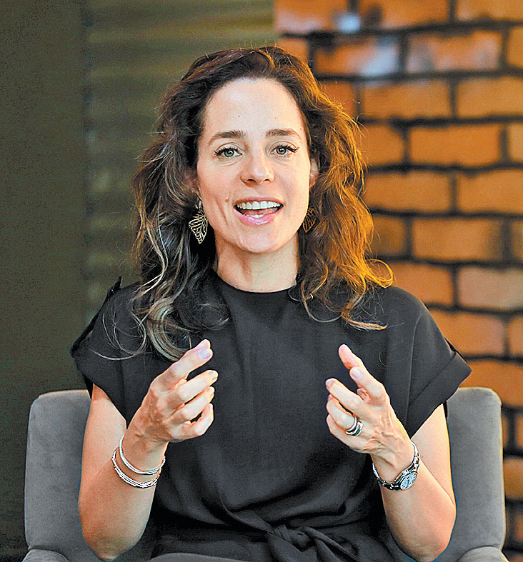 La vicepresidenta de Pepsico para AL. (Javier Ríos)