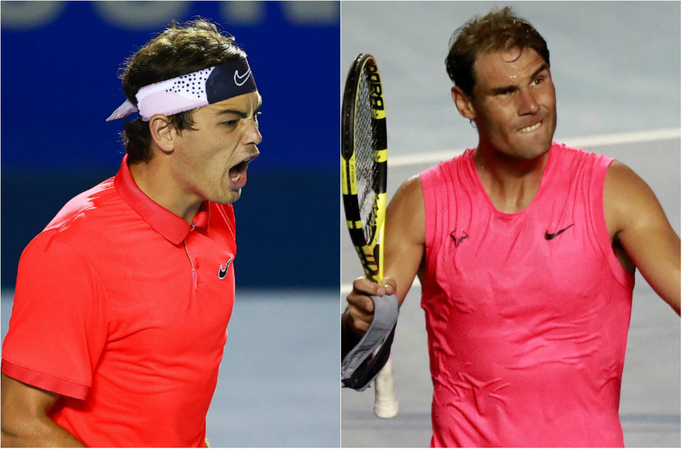 Nadal vs Fritz se enfrentarán en la final del AMT 2020 (Imago7 / Reuters)