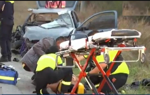 El accidente ocurrió en la carretera Miguel Alemán, en su cruce con bulevar Arrambide. (Foto: Especial)