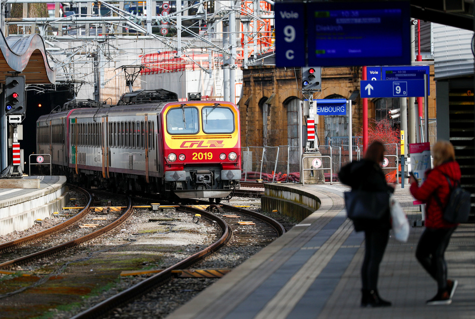 El transporte público en Luxemburgo.(Reuters)