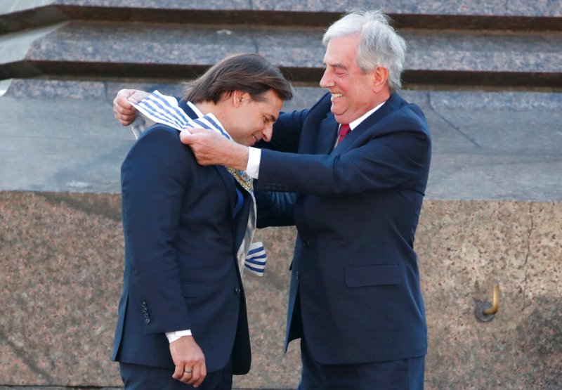 Lacalle Pou se comprometió llevar un gobierno austero. (AP)