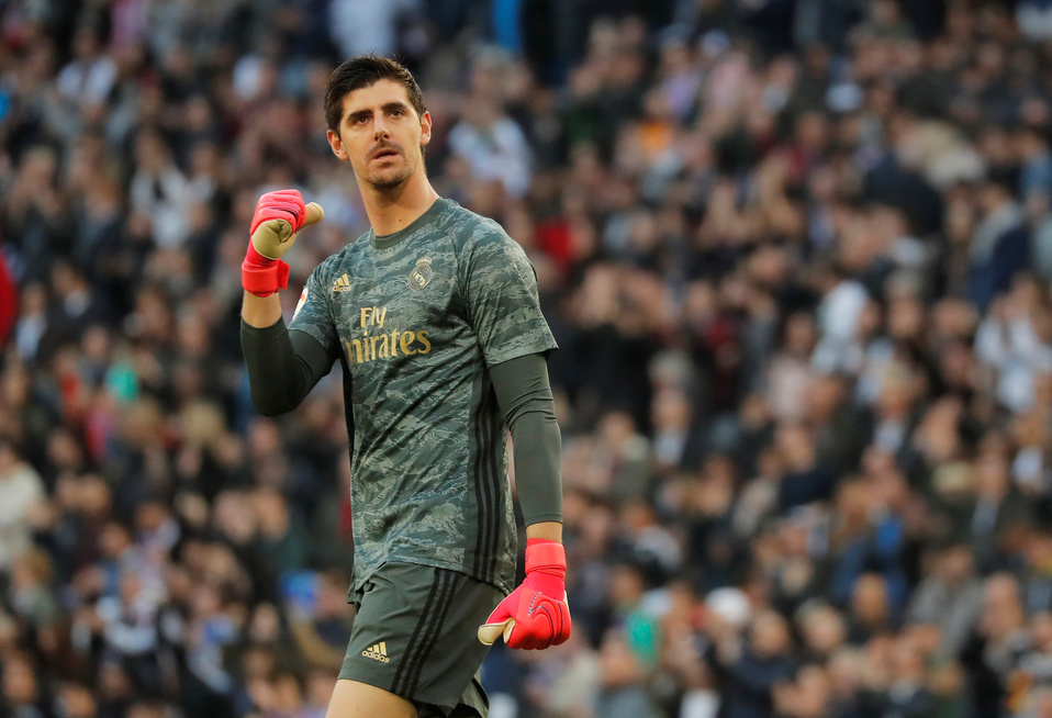 Thibaut Courtois, portero del Real Madrid (Reuters)