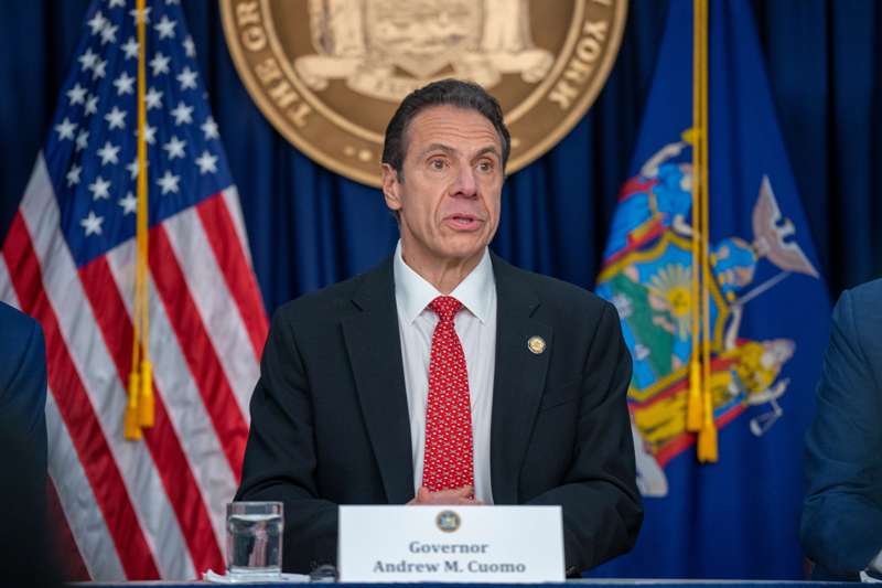 Andrew Cuomo, gobernador de Nueva York hizo el anuncio. (AFP)