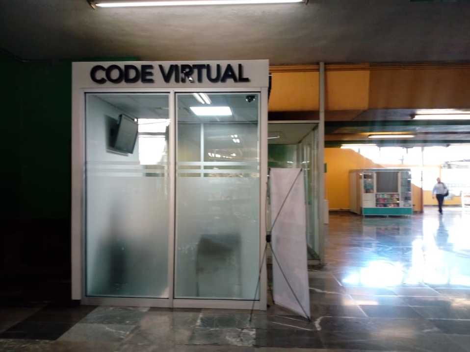 CODE ubicado en la segunda planta de la Estación Cuauhtémoc. (Foto: Carolina León)