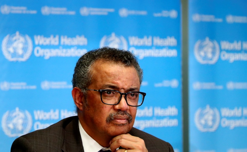 El director general de la OMS, Tedros Adhanom Ghebreyesus. (Reuters)