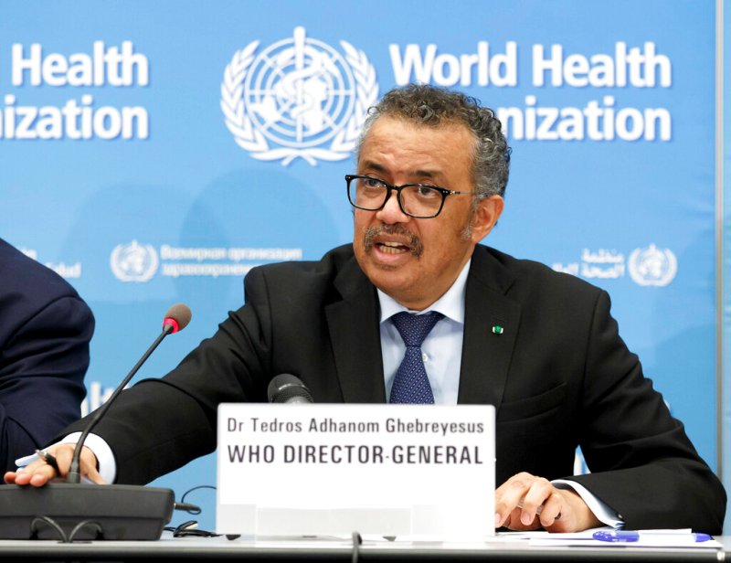 el director general de la Organización Mundial de la Salud, Tedros Adhanom Ghebreyesus. (AFP)