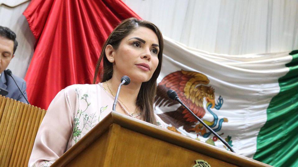 Karina Barrón, diputada de Movimiento Ciudadano. Foto: Especial.