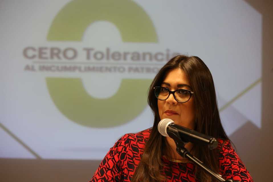 María de los Ángeles Eguiluz Tapia, titular de la Secretaría del Trabajo y Previsión Social de Hidalgo. ( Jorge Sánchez)
