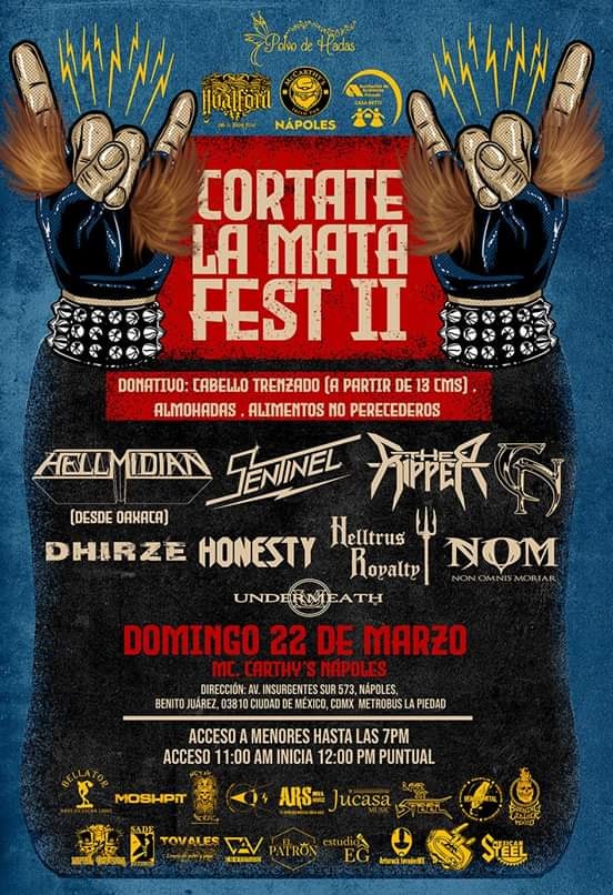 Córtate la Mata, el festival musical que ayuda a niños con cáncer (Foto: Córtate La Mata)
