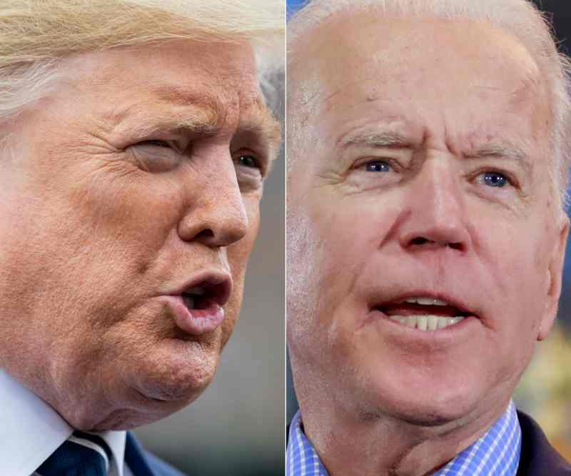 Son los primeros comentarios públicos de Trump después de la serie de primarias. (AFP)