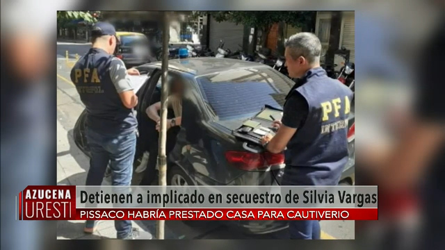 Detienen a argentino que prestó casa para secuestro de Silvia Vargas