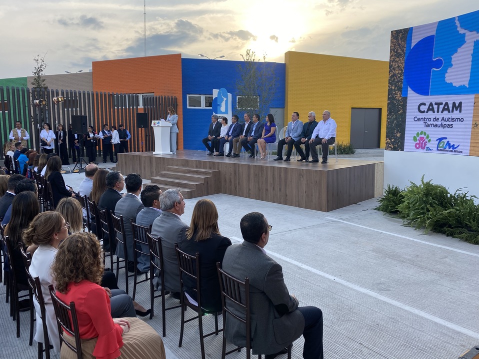 Inauguración del Centro de Autismo Tamaulipas. (Especial)