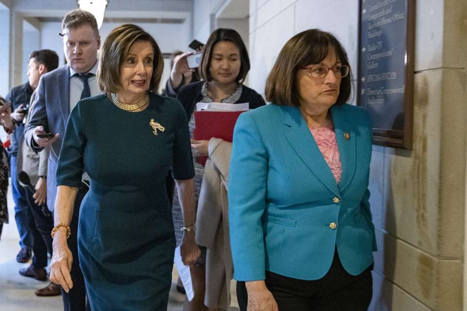 La presidenta de la Cámara de Representantes, Nancy Pelosi. (AFP)