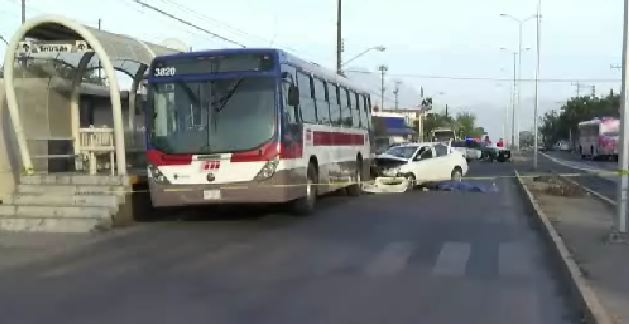 Transmetro, sistema de transporte rápido por autobús en la ciudad de Monterrey. (Foto: Especial)