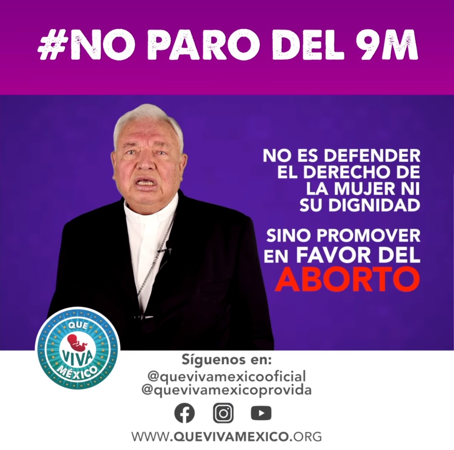 El cardenal declaró que la única religión que ha dignificado a la mujer es el cristianismo. (Facebook: Que viva México)