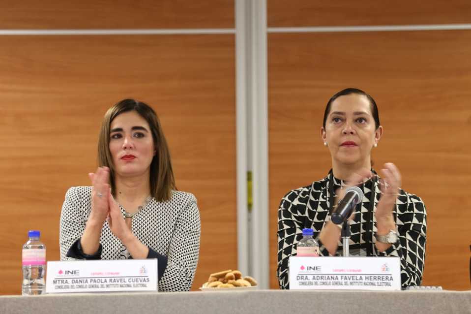 Dania Paola Ravel Cuevas, consejera electoral del Consejo General del INE. (Jorge Sánchez)