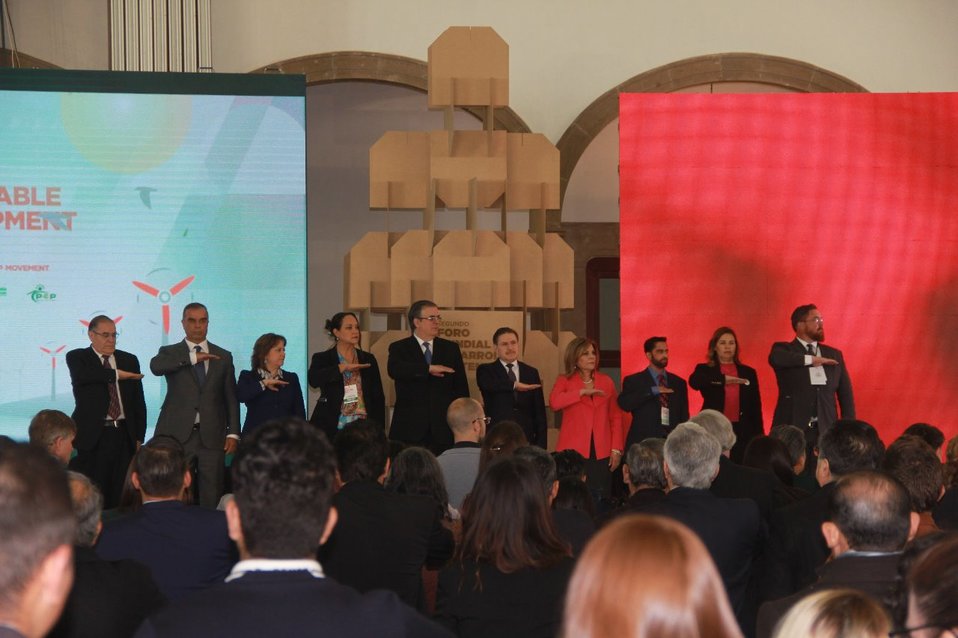 Este jueves se inauguró el Foro Mundial de Desarrollo Sustentable en Durango. (Gilberto Lastra)