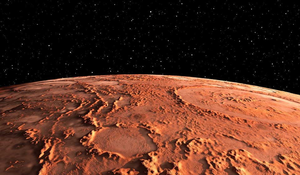 Marte, el planeta rojo (Shutterstock)