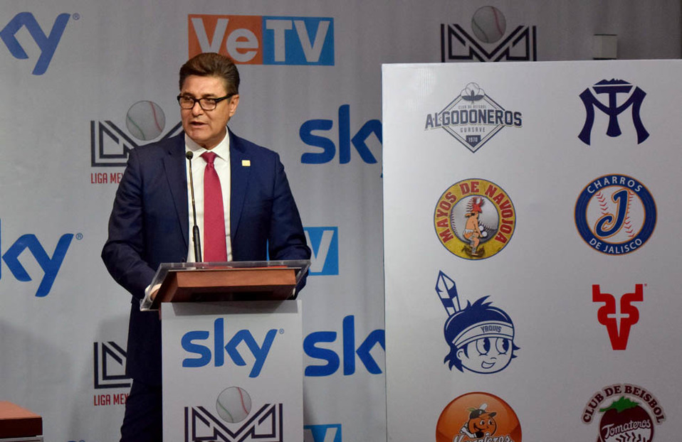 Omar Canizales, presidente de la Liga Mexicana del Pacífico (Cortesía)