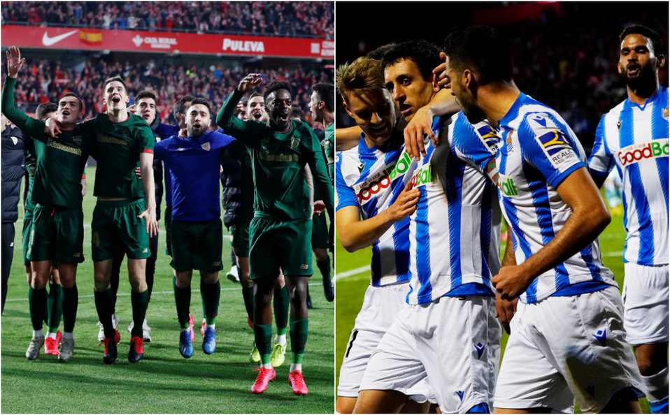 Real Sociedad y Athletic de Bilbao se enfrentarán en Final de Copa del Rey (Reuters)
