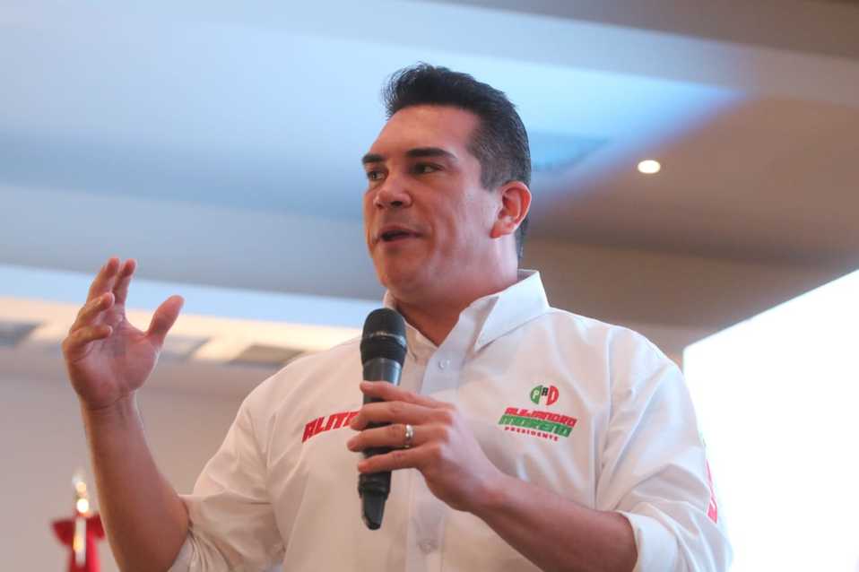 El dirigente nacional del PRI, Alejandro Moreno Cárdenas. (Leonel Rocha)