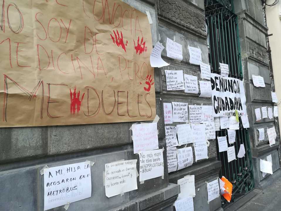 En la facultad de Filosofía y Letras están detenidas las labores. (Angélica Tenahua)