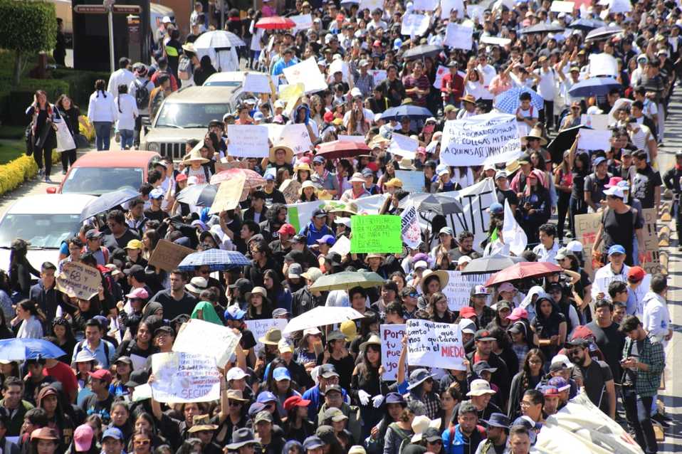 Megamarcha no resolverá el problema de inseguridad por lo que no nos detendremos: CEIP. (Andrés Lobato)