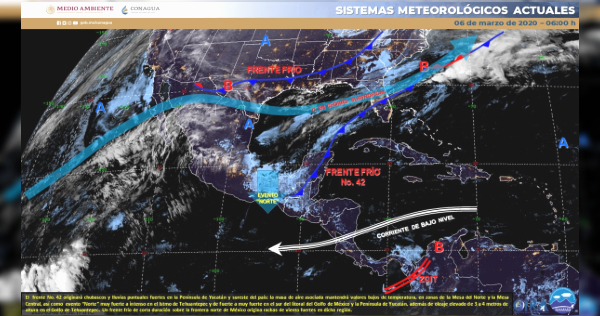 Prevén lluvias en el estado (Foto/CONAGUA)