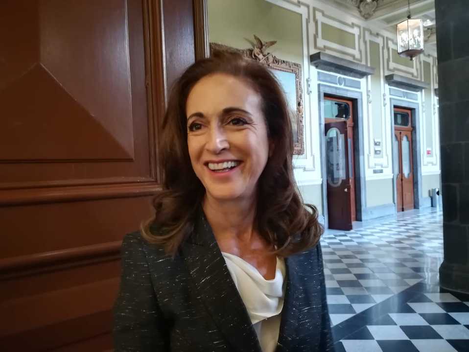 La regidora, Augusta Díaz de Rivera, confirmó que participará en este momento a nivel nacional. (Angélica Tenahua)