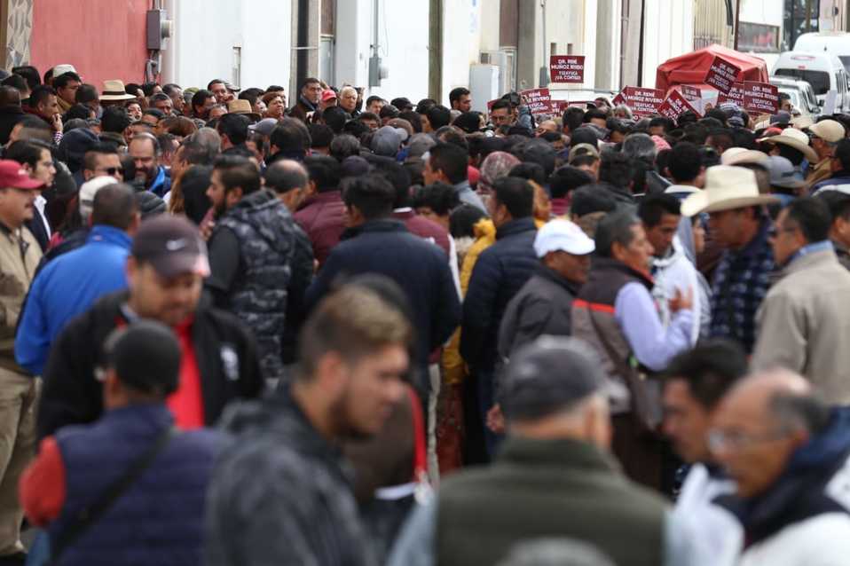 Sede de registro de candidatos. (Jorge Sánchez)