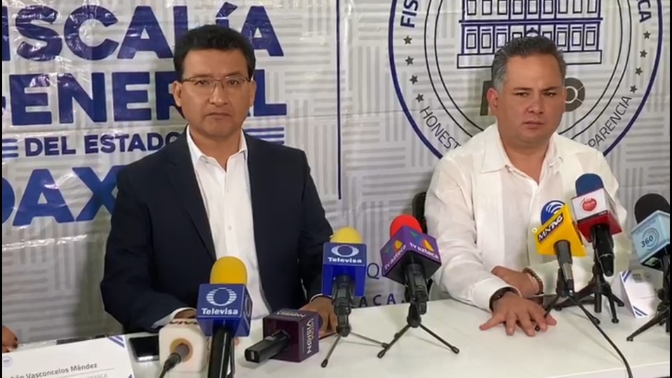 El fiscal Rubén Vasconcelos confirmó la vinculación a proceso del detenido. (Captura de pantalla)