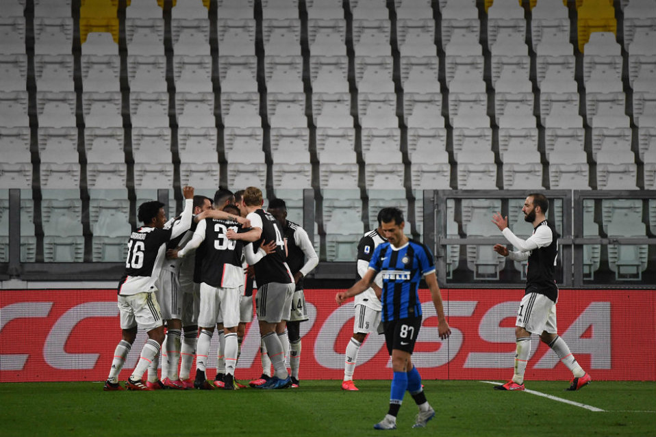 Juvemtus se impuso al Inter de Milán (AFP)