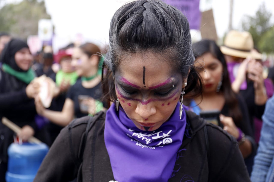 De morado y verde se llenó La Laguna. (Milenio digital)