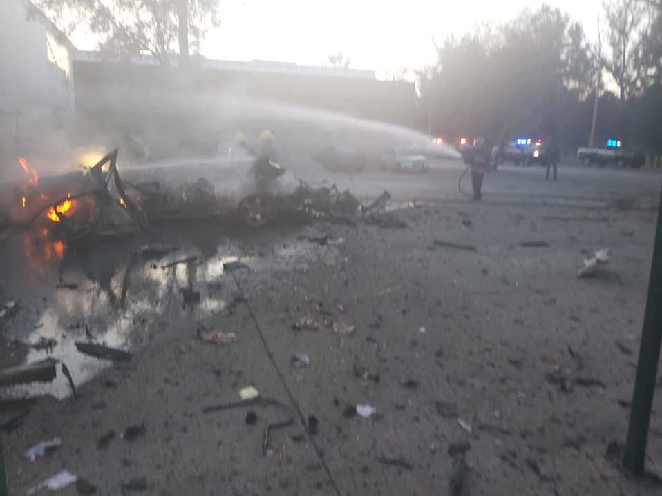 Se incendia vehículo en Celaya